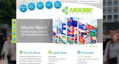 Desktop Screenshot of moore-research.com